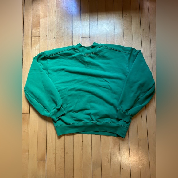 COS Tops - COS Green Oversized Sweatshirt